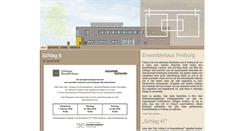 Desktop Screenshot of ensemblehaus.de